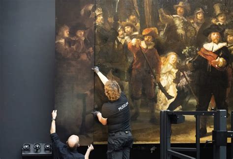 rembrandt night watch lost edges